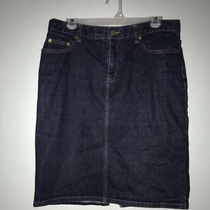 Ralph Lauren Jean Skirt